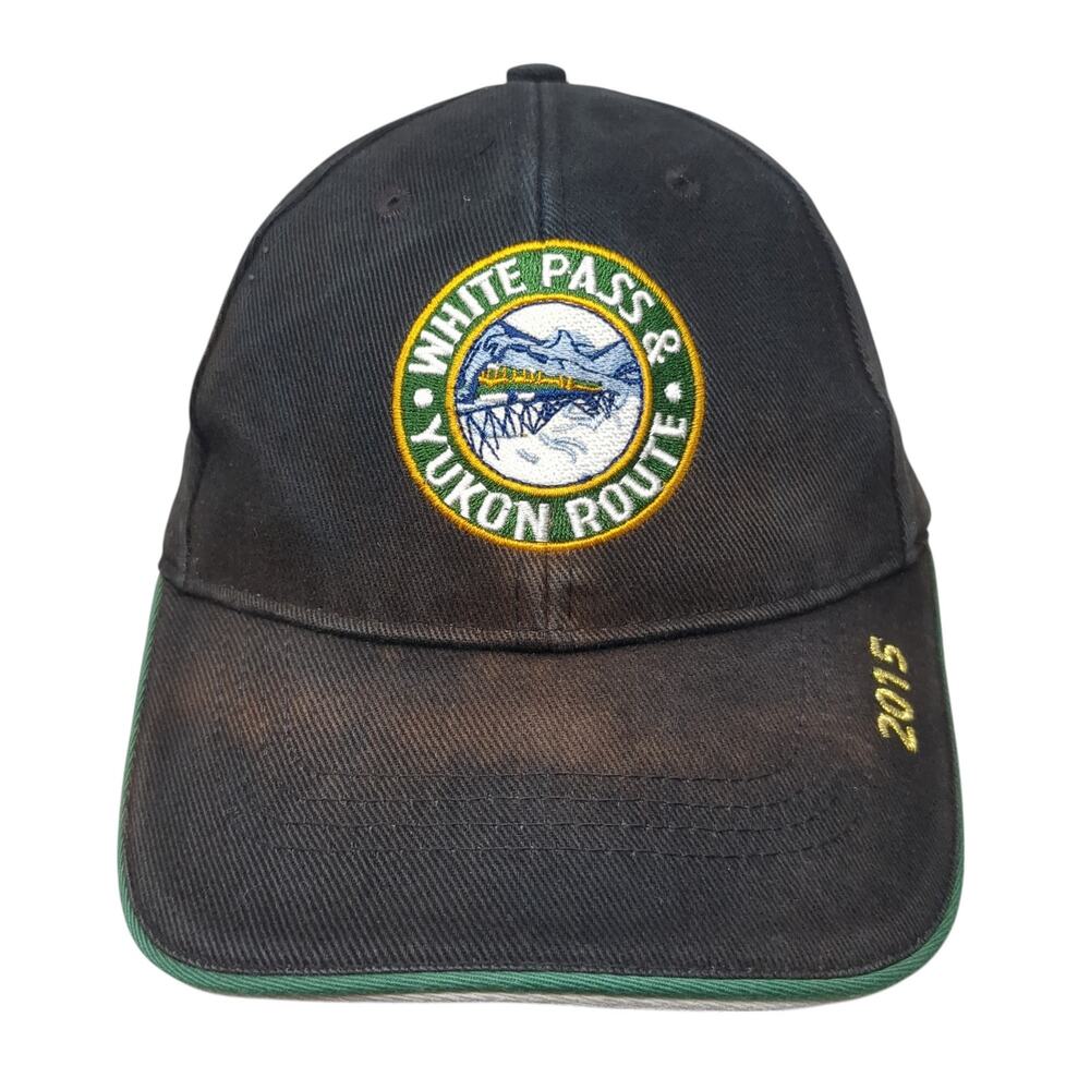 White Pass & Yukon Route 2015 Baseball Cap Black One Size Adjustable Embroidered
